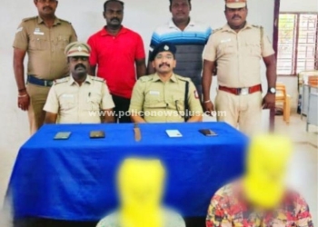 செல்போன்களை பறித்து சென்ற குற்றவாளிள் கைது