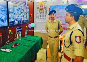 புதிதாக அமைக்கப்பட்ட கேமராவை திறந்து வைத்த S.P