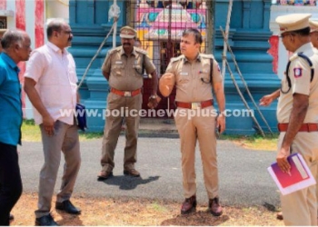 தஞ்சை சரக காவல்துறை துணை தலைவர்  ஆய்வு