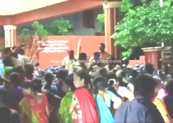 கிராம மக்கள் சாலை மறியல்