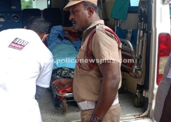 தொட்டியில் தவறி விழுந்த மூதாட்டி உயிருடன் மீட்பு