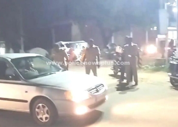 காவல் துறையினர் தீவிர வாகன சோதனை