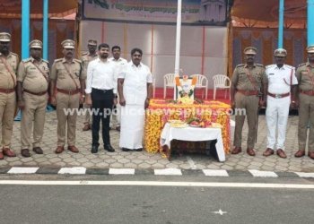 காவல்துறை சார்பில் பிறந்த நாள் விழா