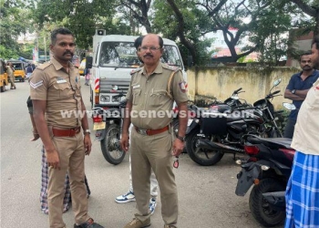 சார்பு ஆய்வாளர் ரோந்து பணி