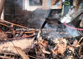 திமுக வார்டு செயலாளர் வீட்டில் தீ விபத்து