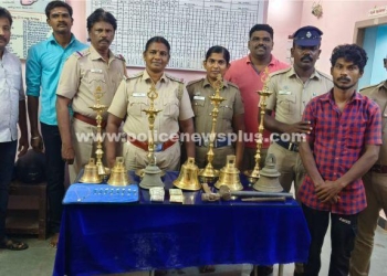 கோவில் கொள்ளையன் கைது