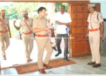 வருடாந்திர ஆய்வு மேற்கொண்ட சரக காவல்துறை துணை தலைவர்