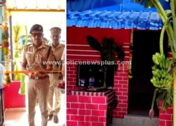 புறக்காவல் நிலையத்தில் எஸ்.பி கேமரா திறந்து வைப்பு