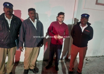 கொடைக்கானலில் ரகளை செய்த வழக்கில் வாலிபர் கைது