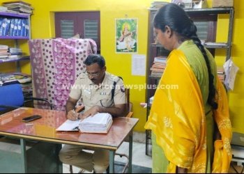 மதுவிலக்கு அமல்பிரிவு அலுவலகத்தில் எஸ்.பி ஆய்வு