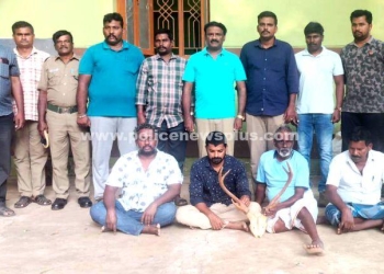 கடமான் கொம்புகளை விற்க முயன்ற நபர்கள் கைது 