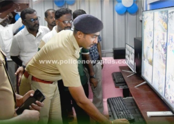 சிசிடிவி கேமராக்கள் அறையை திறந்து வைத்த எஸ்.பி