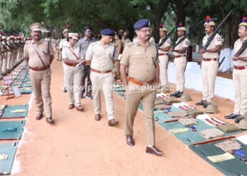 சரக காவல்துறை துணை தலைவர் ஆய்வு