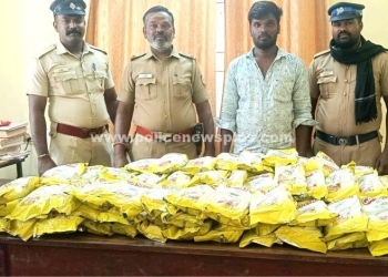 புகையிலை கடத்திய நபர் கைது