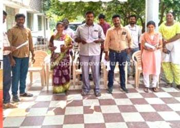 களப்பணியாளர்கள் வேலை நிறுத்த போராட்டம்