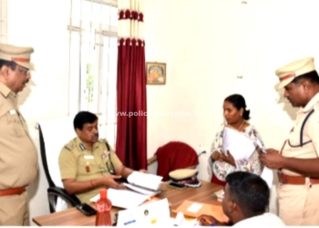 திருச்சி மத்திய மண்டல காவல்துறை தலைவர்  ஆய்வு