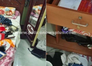 பூட்டிய வீட்டில் மர்ம நபர் திருட்டு