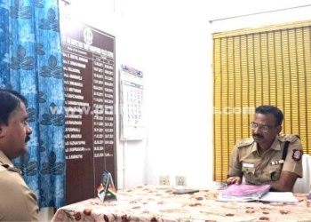 காவல் நிலையத்தில் எஸ்.பி வருடாந்திர ஆய்வு