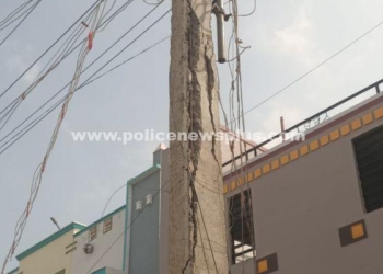 புதிய மின்கம்பம் அமைத்து தர பொதுமக்கள் கோரிக்கை