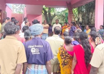 தூய்மை பணியாளர்கள் போராட்டம்