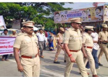 காவல் துறை சார்பில் சாலை பாதுகாப்பு விழிப்புணர்வு