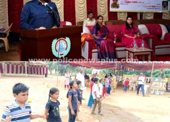 எஸ்.பி முன்னிலையில் பொங்கல் விழா