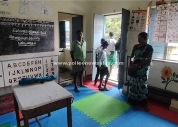 அங்கன்வாடி மையம் உடைத்து மர்ம நபர்கள் கொள்ளை