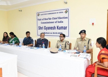 இந்திய தலைமை தேர்தல் ஆணையர் பேட்டி