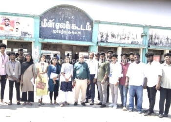 மாணவர்களுக்கு செயல்முறை விளக்கப் பயிற்சி