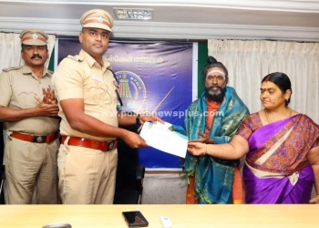 நேர்மையான நபருக்கு குவியும் பாராட்டு