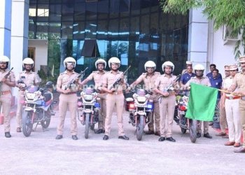 இருசக்கர காவல் ரோந்து வாகனங்கள் துவக்கம்