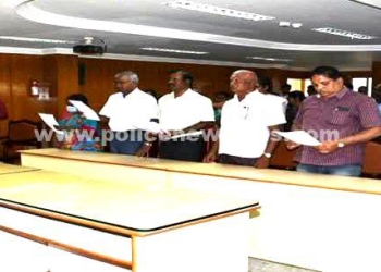 உலகத் தாய்மொழி நாள் உறுதிமொழி ஏற்பு