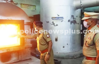 கைப்பற்றப்பட்ட  கஞ்சாவை தீயிட்டு அழிக்கப்பட்டன