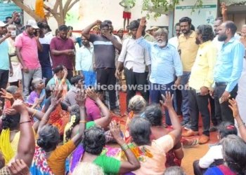 குவாரி அமைக்க கிராம மக்கள் எதிர்ப்பு