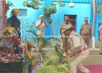 உயிரிழந்த தீயணைப்பு வீரர்களுக்கு நினைவு அஞ்சலி