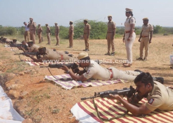 காவலர்களுக்கு சிறப்பு துப்பாக்கி பயிற்சி