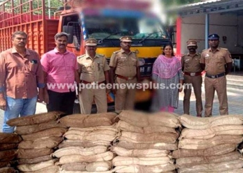 குட்கா பொருட்கள் கடத்தி வந்த வாகனம் பறிமுதல்