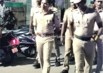 பேருந்து நிலையத்தில் எஸ்.பி ரோந்து பணி