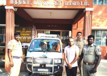 மதுபானம் கடத்தி வந்த நபர் கைது