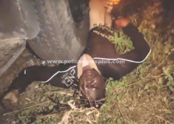 லாரி மோதியதில் தலைமை காவலர் உயிரிழப்பு