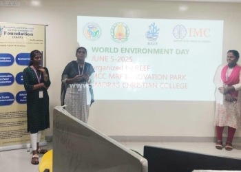 சுற்றுச்சூழலுக்கு மாணவர்களின் குரல்: MCC-வில் உலக சூழலியல் நாள் விழா