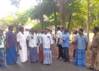 விவசாய சங்கம் சார்பில் மறியல் செய்ய முயற்சி