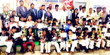 மாநில அளவிலான கராத்தே போட்டி