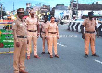 பாதுகாப்பு வளையத்தில் போலீசார் தீவிர வாகன சோதனை