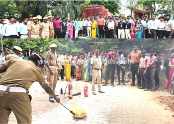 தீத்தடுப்பு பாதுகாப்பு குறித்த விழிப்புணர்வு நிகழ்ச்சி