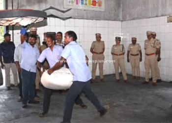 78 வழக்குகளில் பறிமுதல் செய்யப்பட்ட கஞ்சா தீயிட்டு அழிப்பு