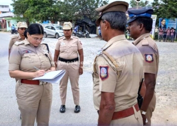 மாவட்ட காவல் கண்காணிப்பாளர் அவர்கள் திடீர் ஆய்வு