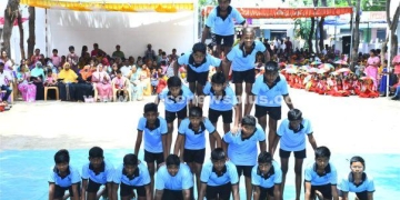 பள்ளியில் 39 ஆவது விளையாட்டு விழா