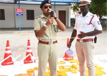 சாலை விபத்துகளைத் தடுக்க 6.40 இலட்சம் மதிப்புள்ள உபகரணங்கள்