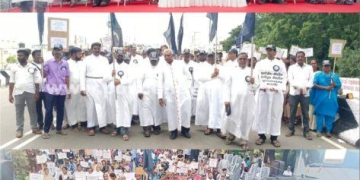 தலித் கிறிஸ்தவர்கள் சார்பில் மாபெரும் கண்டன ஆர்ப்பாட்டம்